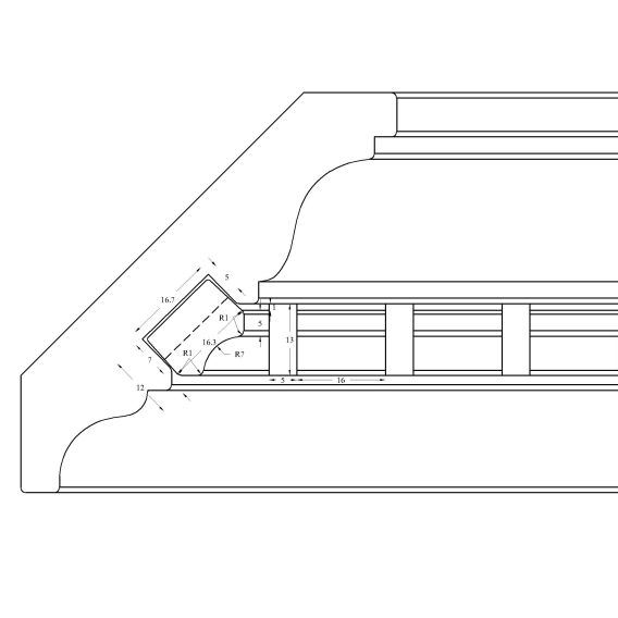 Cornices #C1624